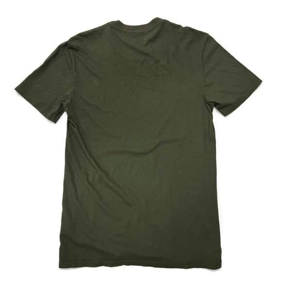 Everlane Uniform T-Shirt Mens Small Green Cotton Crewneck USA Made Short Sleeve - Picture 4 of 4